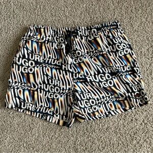 HUGO Boss Hugo 3D NEO Open Sport Tech Swim Trunks